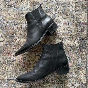 Marc Fisher Leather Chelsea Boots